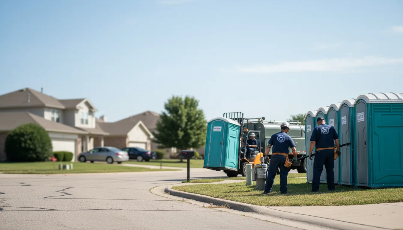 Porta Potty Rental in Walsh, IL near me